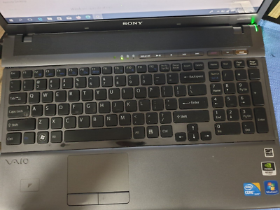 Sony VAIO INTEL CORE I7-Q740 1.73 GHz 16.4IN 320GB 8GB Ram Win10