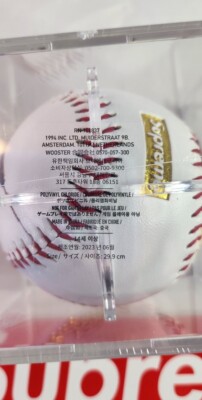 Supreme x Rawlings Aerial Baseball W/Case | FW23 MLB Collab NEW