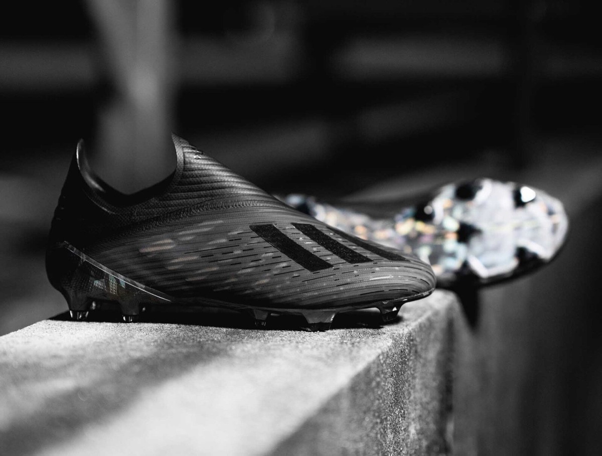 Adidas X 19+ Fg Men F35321 Core Black Grey Dark Script Pack Cleats