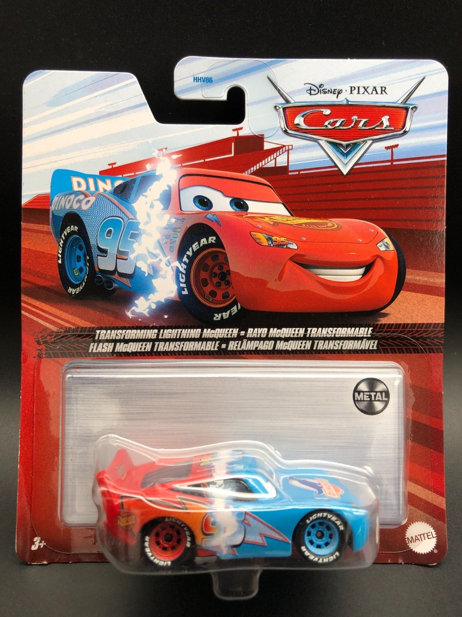 Disney Pixar Cars Transforming Lightning McQueen 95 Dinoco