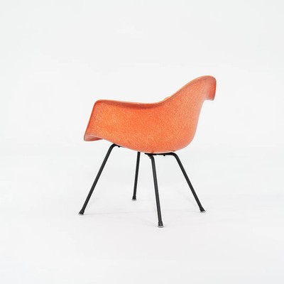 C. 1954 Eames Zenith Herman Miller MAX Arm Shell Chair in Red