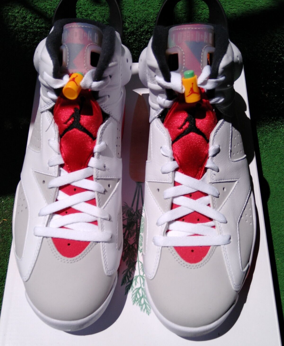 Nike AIR JORDAN 6 VI RETRO HARE 2020 CT8529-062 NEUTRAL GREY/BLACK