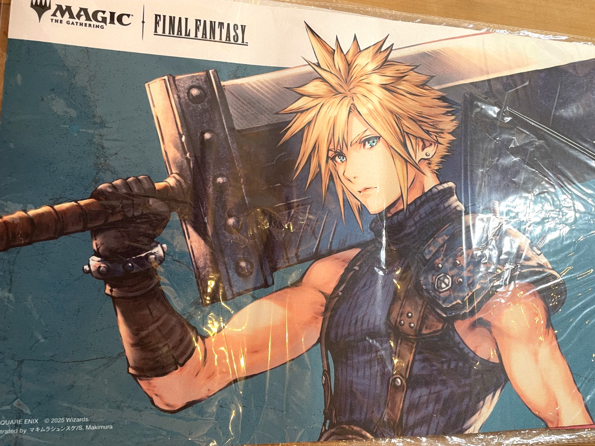 mtg FF ユウナ クラウド セフィロス プレイマット 3枚セット ユウナ