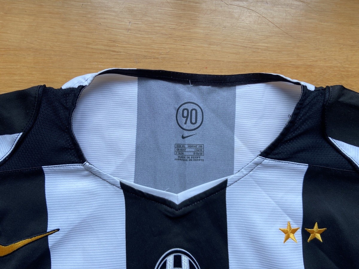 JUVENTUS 2004 2005 HOME FOOTBALL SHIRT SOCCER JERSEY NIKE 118752