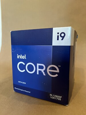 Intel Core i9-13900F Desktop Processor 24 cores (8 P-cores + 16 E