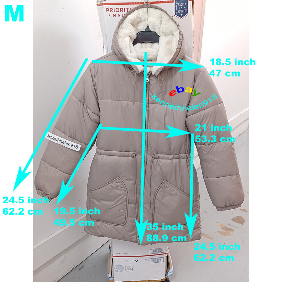 ABERCROMBIE & FITCH A&F AIR CLOUD PUFFER PARKA JACKET COAT TAUPE