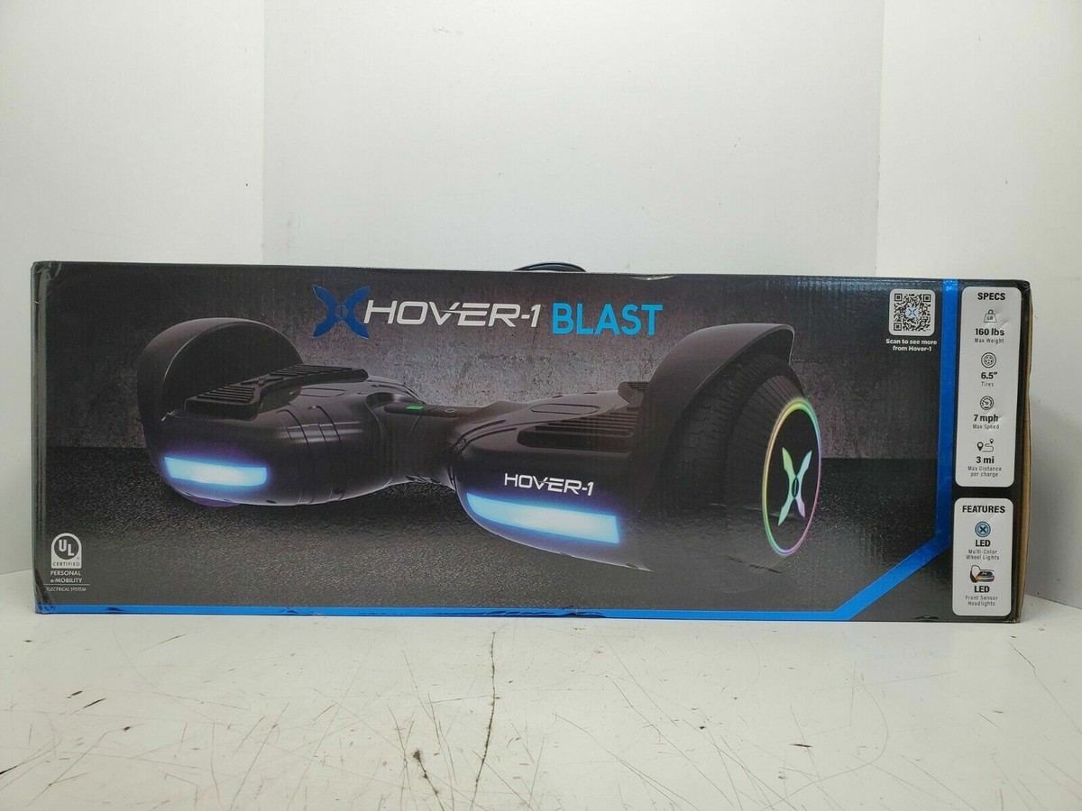 Hover-1 Blast Electric Hover board LED Wheels LED Sensor Black 7