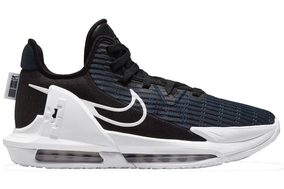 Nike LeBron James Witness VI 6 Black White Dark Obsidian CZ4052