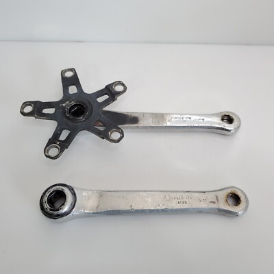 Vintage 1988 Sugino Super Maxy BMX Racing Forged 3 Piece Crank 170