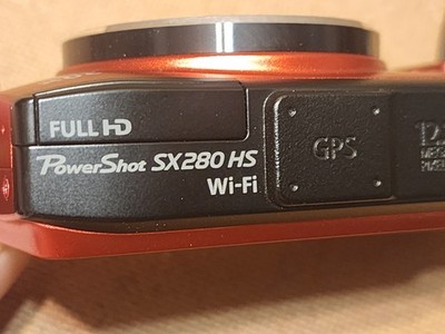 Canon PowerShot SX280 HS 12.1MP Digital Camera - Red for sale