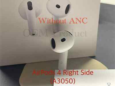 Original Apple AirPods 4 Wireless Earbuds Right Side - (Without