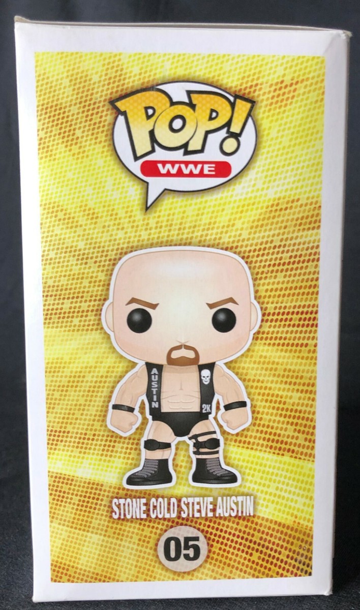 Vaulted Gamestop Exclusive WWE Stone Cold Steve Austin #05 Funko