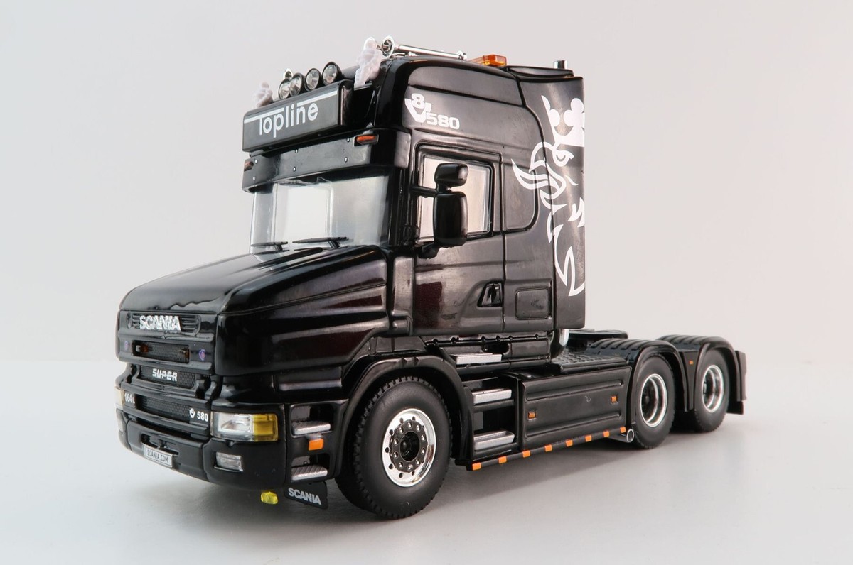 WSI 04-2195 Scania 4 Series Torpedo Topline 6x2 Tag Axle Prime