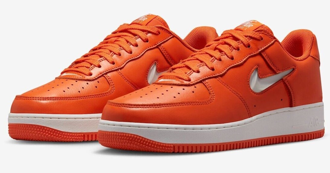 NIKE AIR FORCE 1 LOW RETRO 40th Anniversary Edition ORANGE FJ1044