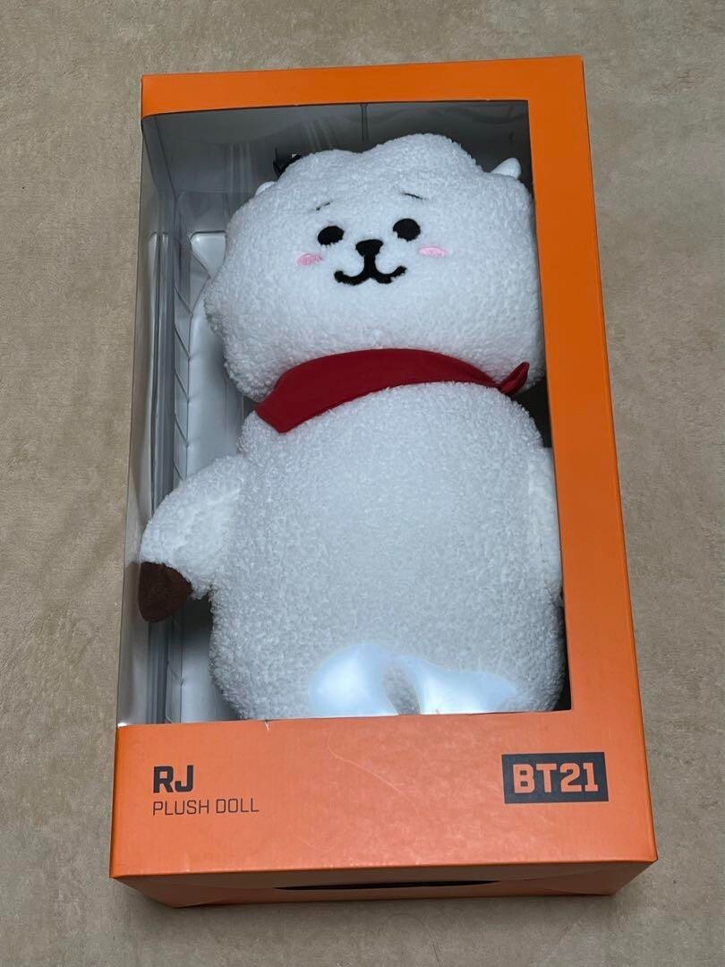 BTS BT21 LINE FRIENDS RJ Standing Doll Jumbo Size model JIN