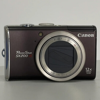Canon PowerShot PowerShot SX200 IS 12.1MP Digital Camera - Black