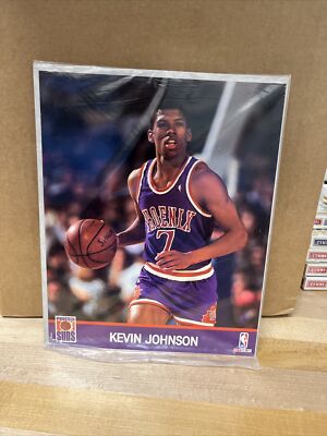 1991 KEVIN JOHNSON NBA HOOPS ACTION PHOTO 8 X 10 PHOENIX SUNS