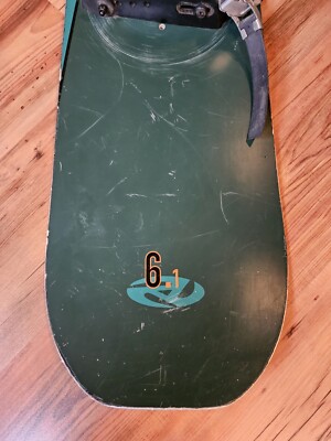 Vintage Burton Air 6.1 156cm Snowboard Deck 156 cm Old School Wood