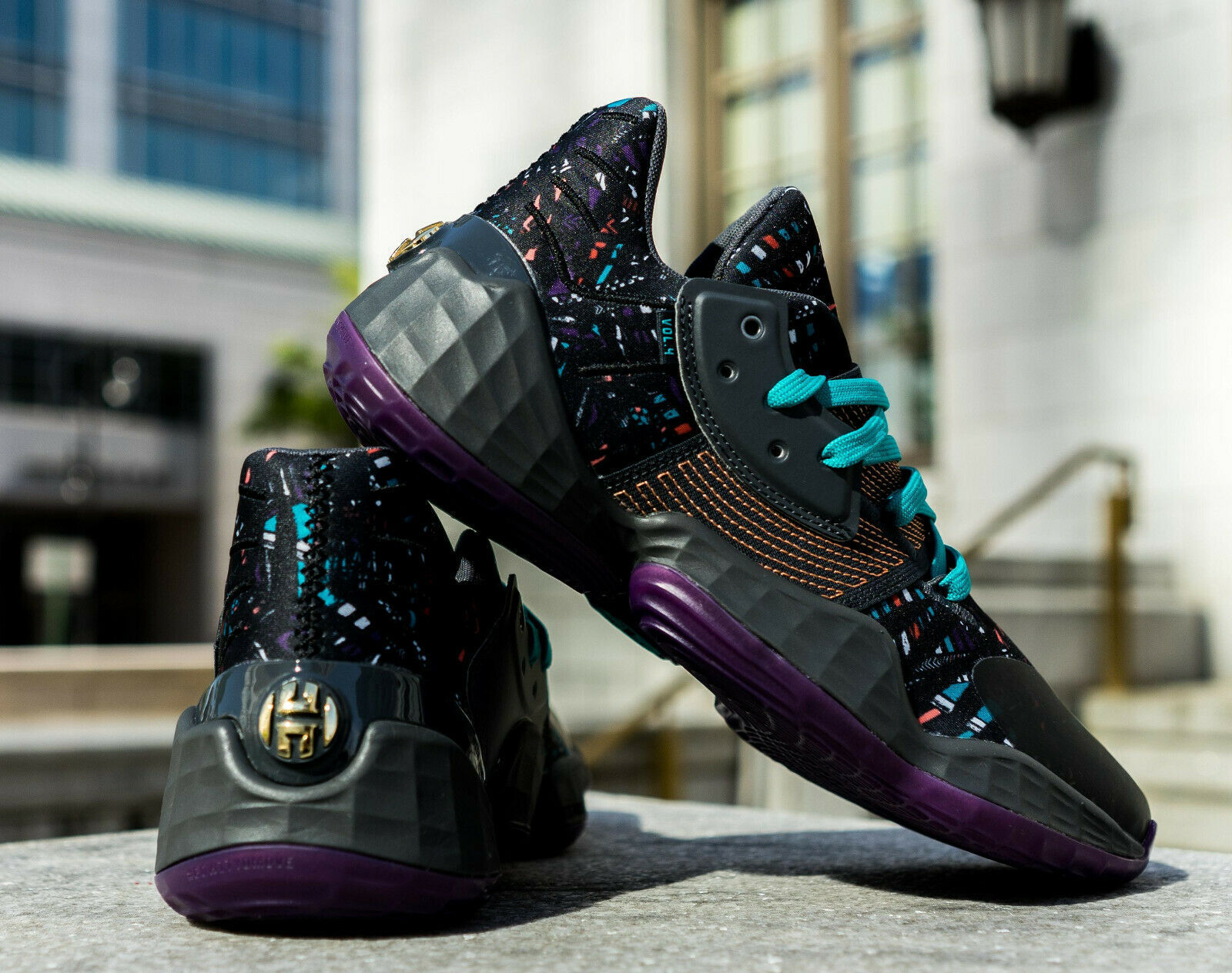 10~adidas Harden VOL 4 Basketball Sneakers EF9924 SIZE 10 NEW | eBay