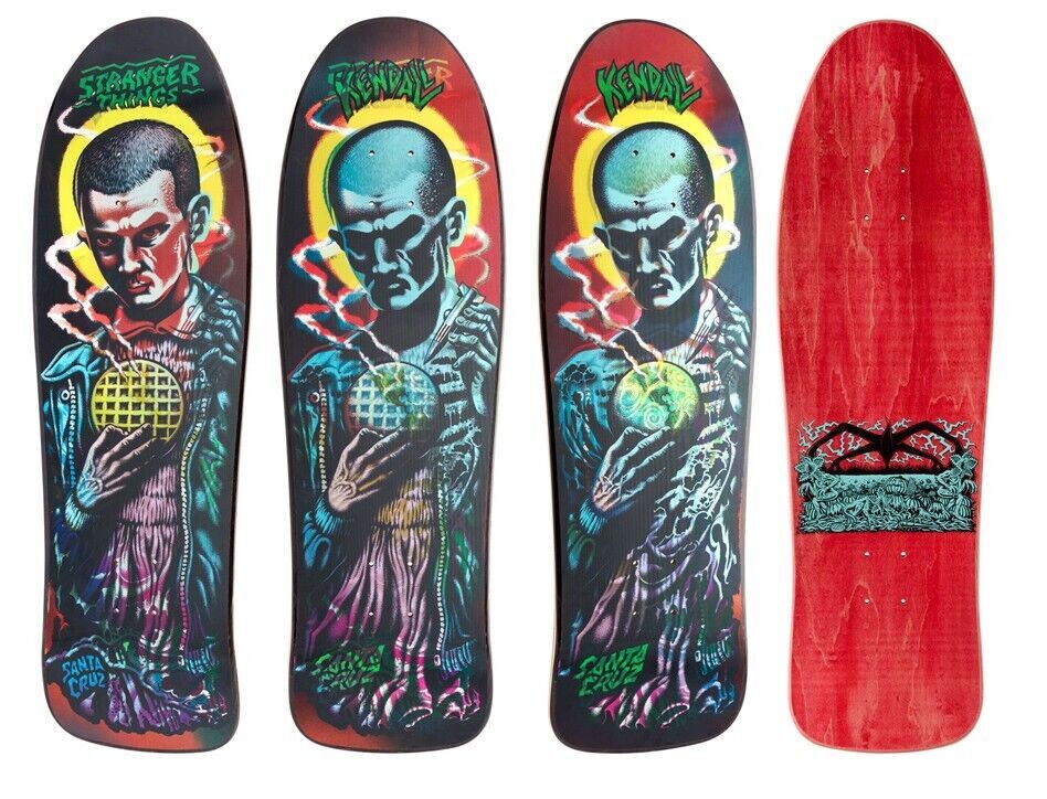 Santa Cruz X Stranger Things ELEVEN Jeff Kendall ATOMIC MAN