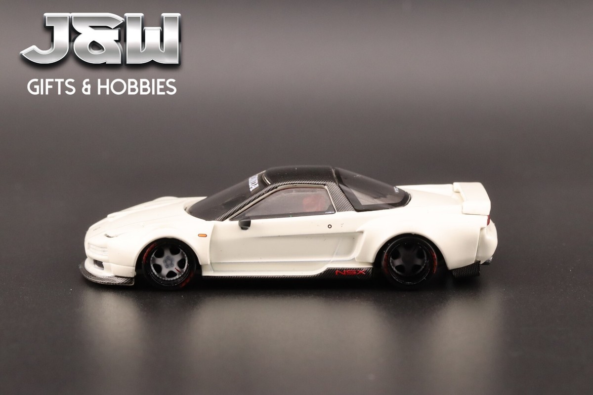 Kaido House x Mini GT Honda NSX NA1 Kaido WORKS V2 White #148 1/64