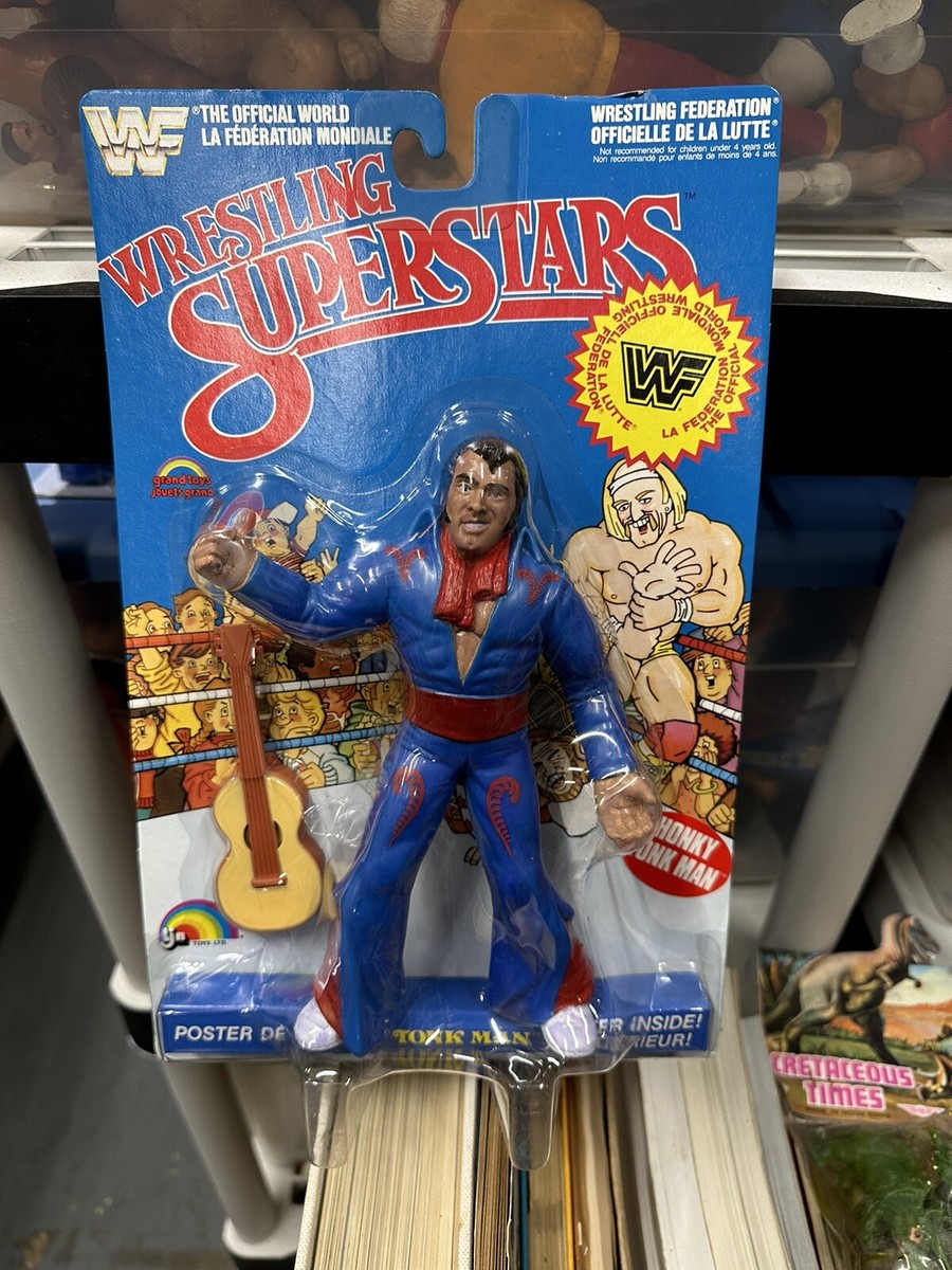 Vintage LJN WWF Wrestling Superstars Honky Tonk Man MOC gem mint
