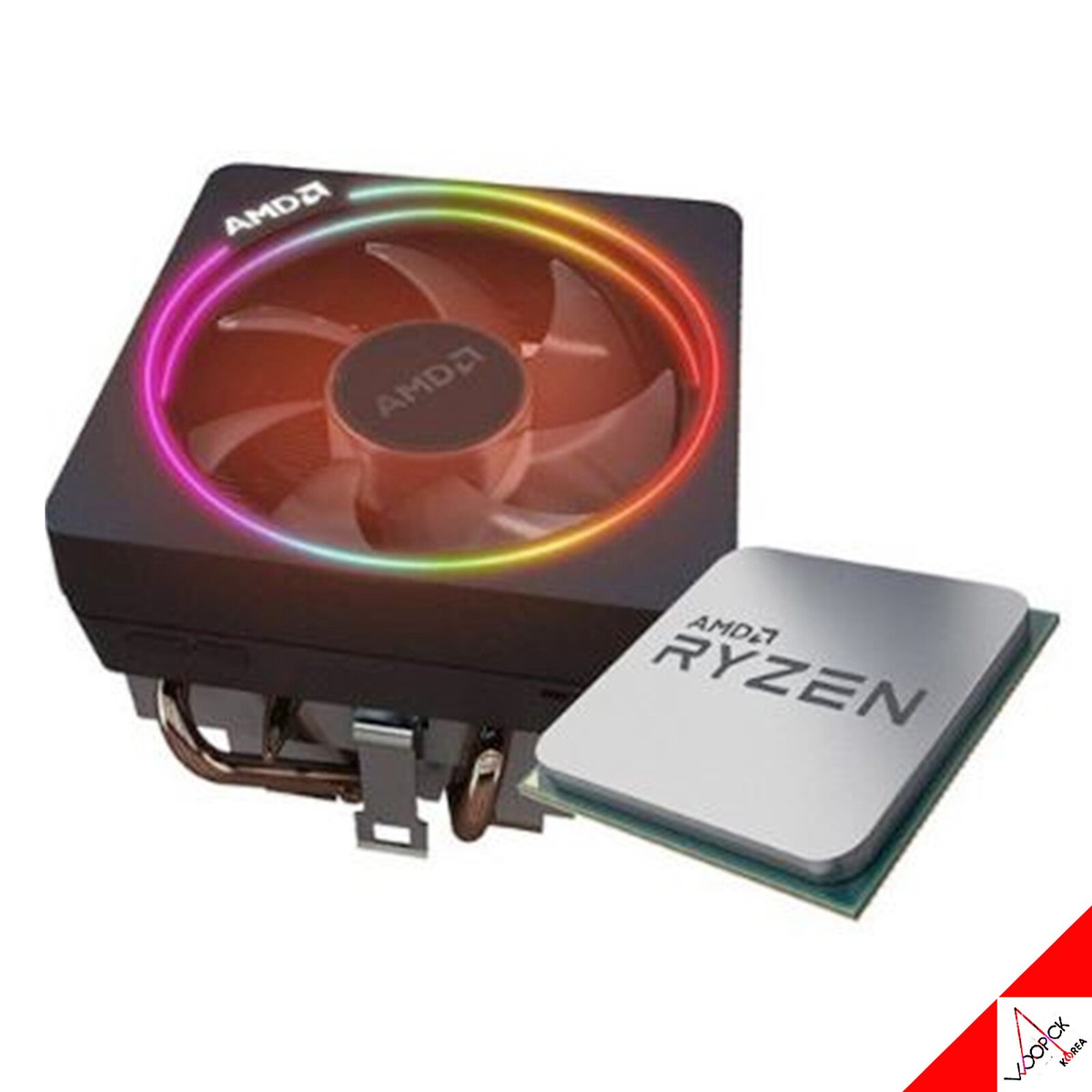 AMD Ryzen 5 5600X Wraith Prism Cooler 6Core 12Thread 3.7~4.6GHz