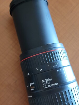 Sigma 70-300mm F4-5.6 DL Macro Super Lens for Nikon-AF Camera | eBay