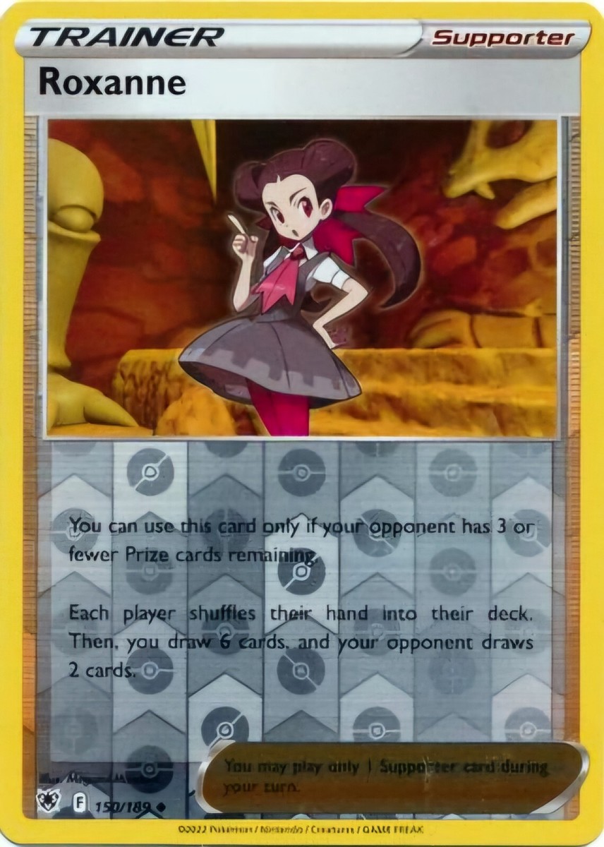Roxanne Reverse Holo Trainer Card 150/189 Astral Radiance Pokemon
