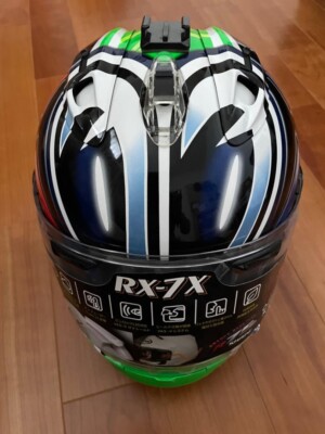 Arai RX7X Nakano Shuriken Green Size M Limited to 56 designs Full