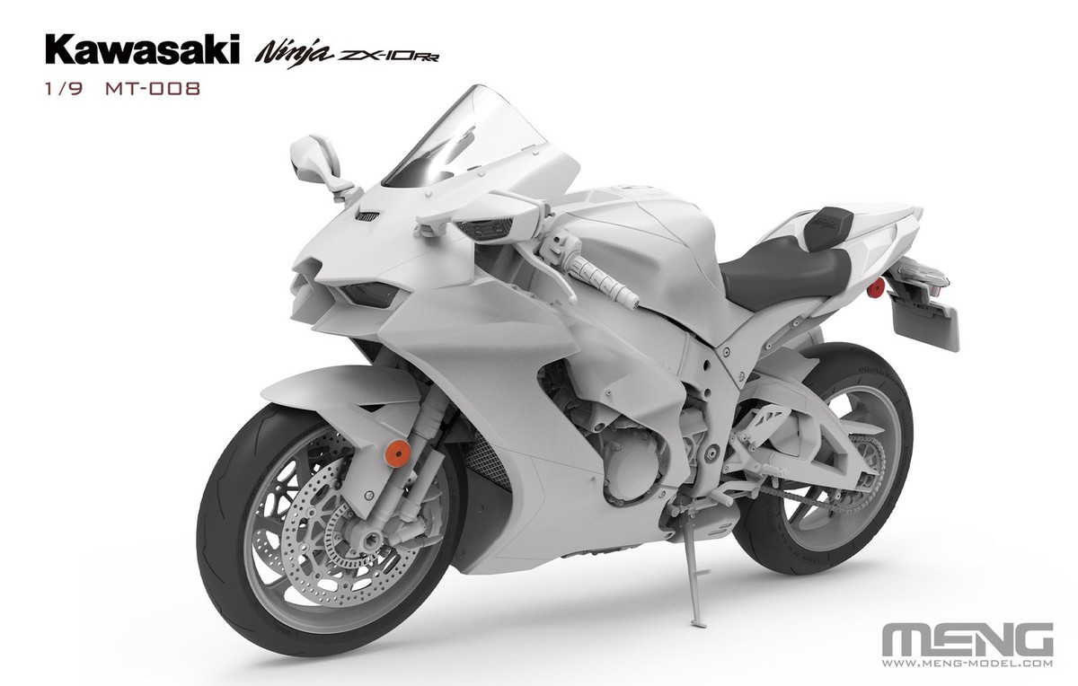 MENG MT-008 1/9 Kawasaki NINJA ZX-10RR Motorcycle Model Kit