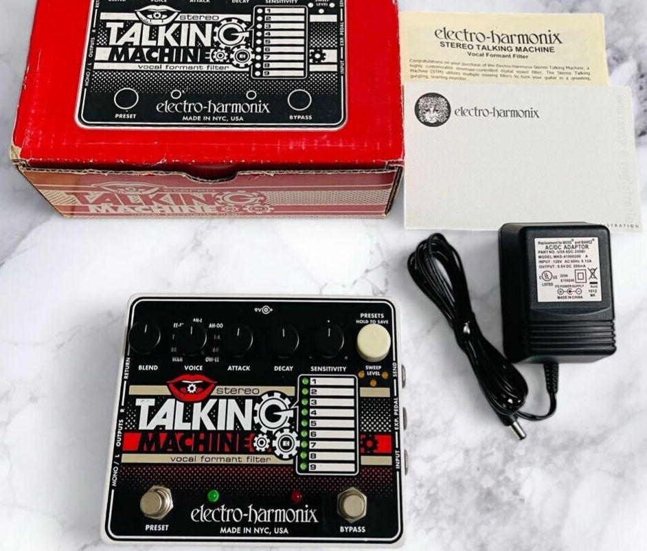Electro-harmonix Stereo Talking Machine Used Tested | eBay