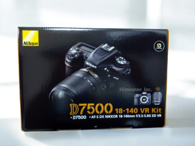 Nikon D7500 Digital SLR Camera AF-S DX 18-140mm f/3.5-5.6G ED VR