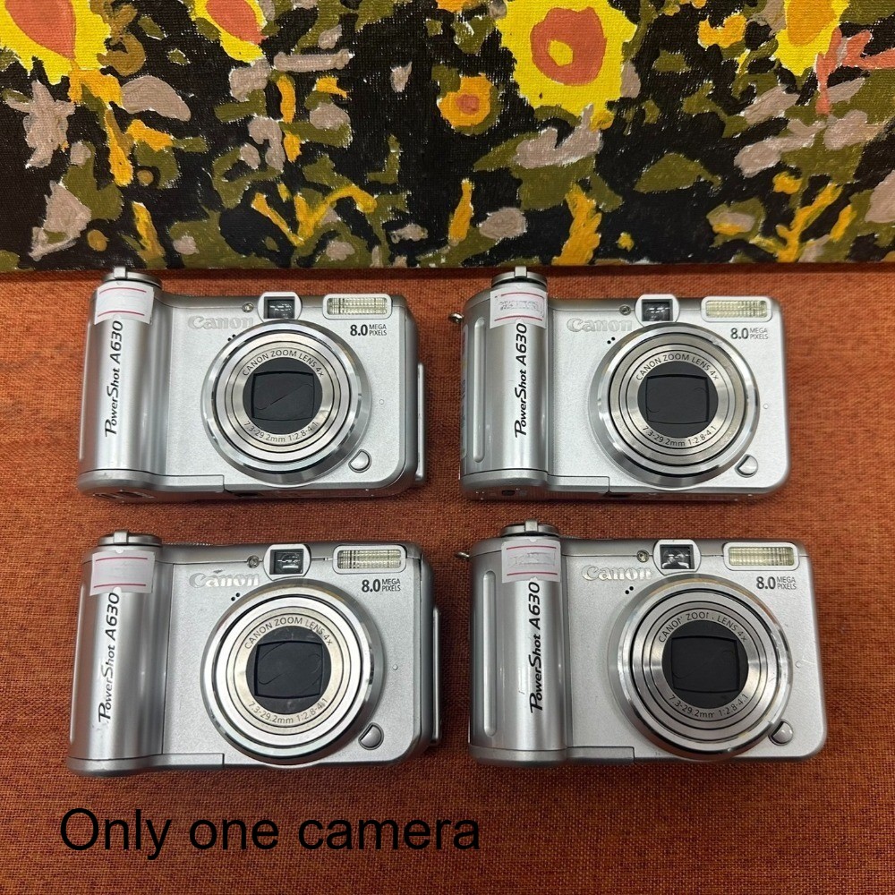 Canon PowerShot A630 Digital Camera 8 MP 4X Optical Zoom English