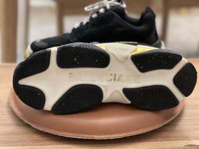 Balenciaga Triple S Black And Yellow Size US 11 EU 41 | eBay