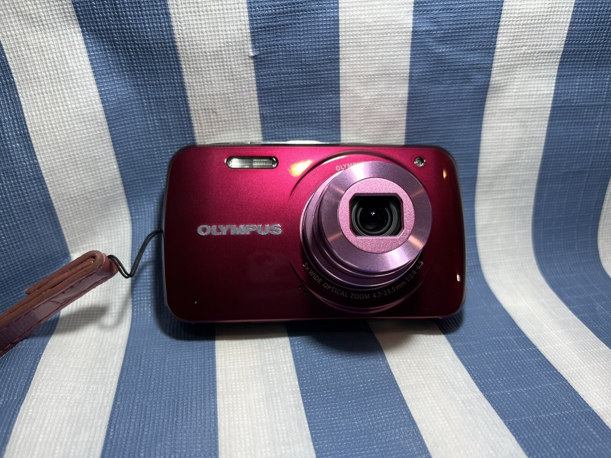 OLYMPUS VH-210 Compact digital camera ,15MP 5x,f2.8,R'Pink