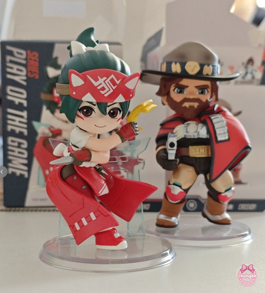 POP MART OVERWATCH PLAY OF THE GAME SERIES FIGURES- KIRIKO | eBay