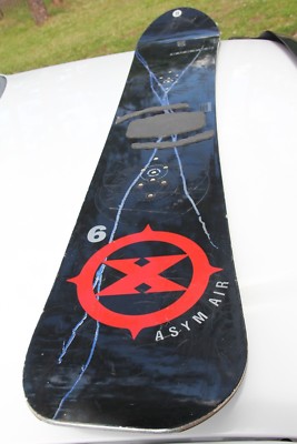 RARE Burton Air ASYM AIR Vintage Snowboard 163 BIG BURTON LOGO
