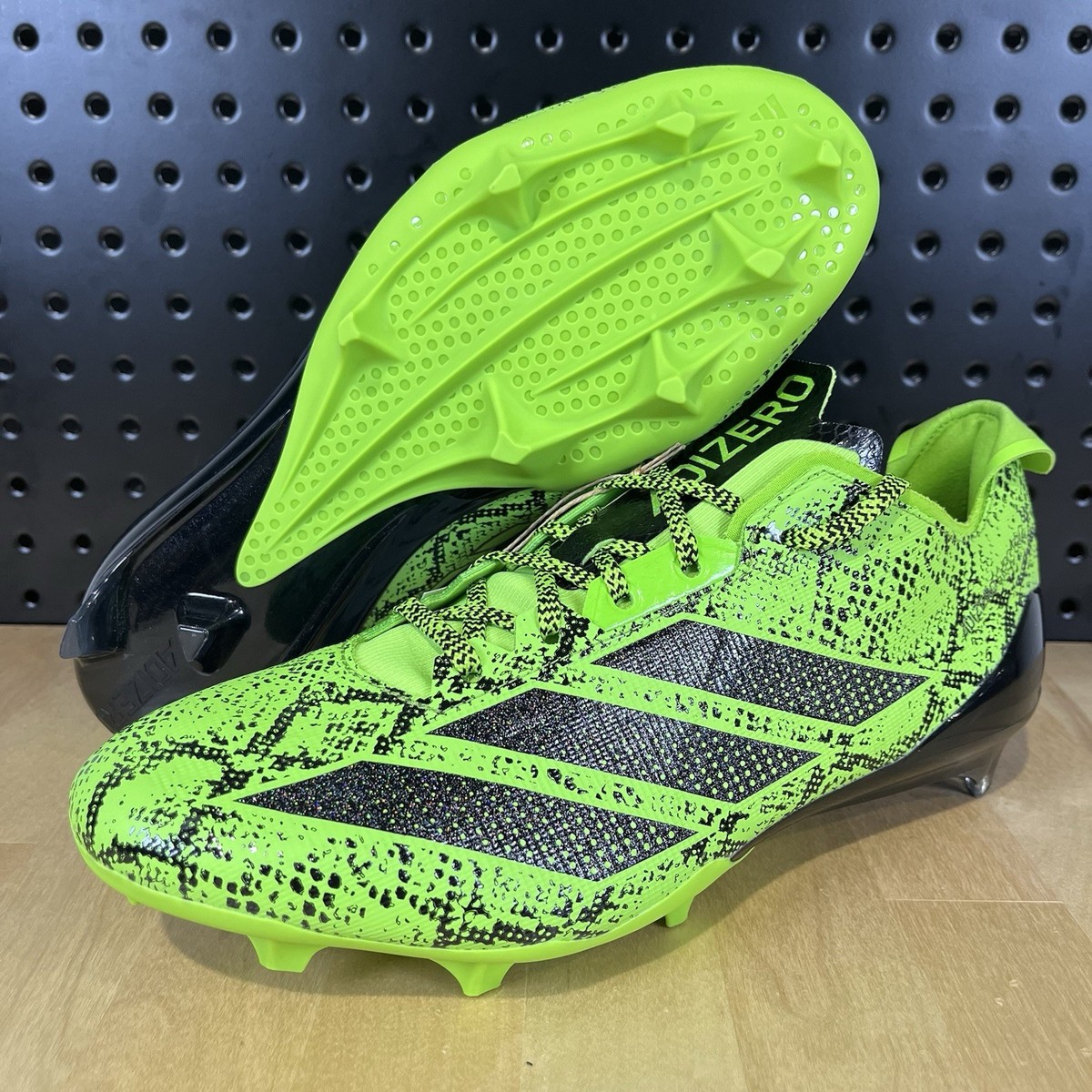 Men's Adidas Adizero Electric 2 Exotic Speed Green Football Cleat