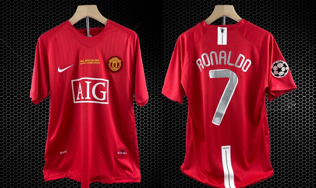 07-08 マンチェスター・ユナイテッド RONALDO 7 長袖 シャツ