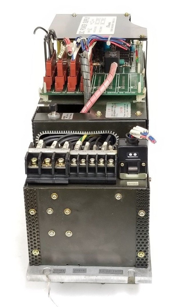 OKUMA DCPS-1 DC POWER SUPPLY FOR 2 AXES, 200V AC, 86A DC, DCPS1