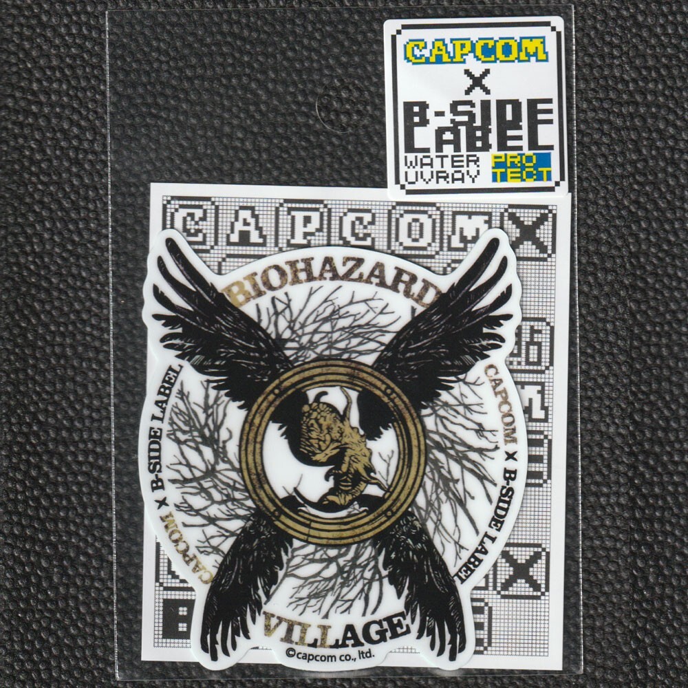CAPCOM x B-Side Label Sticker BIOHAZARD RESIDENT EVIL Talisman