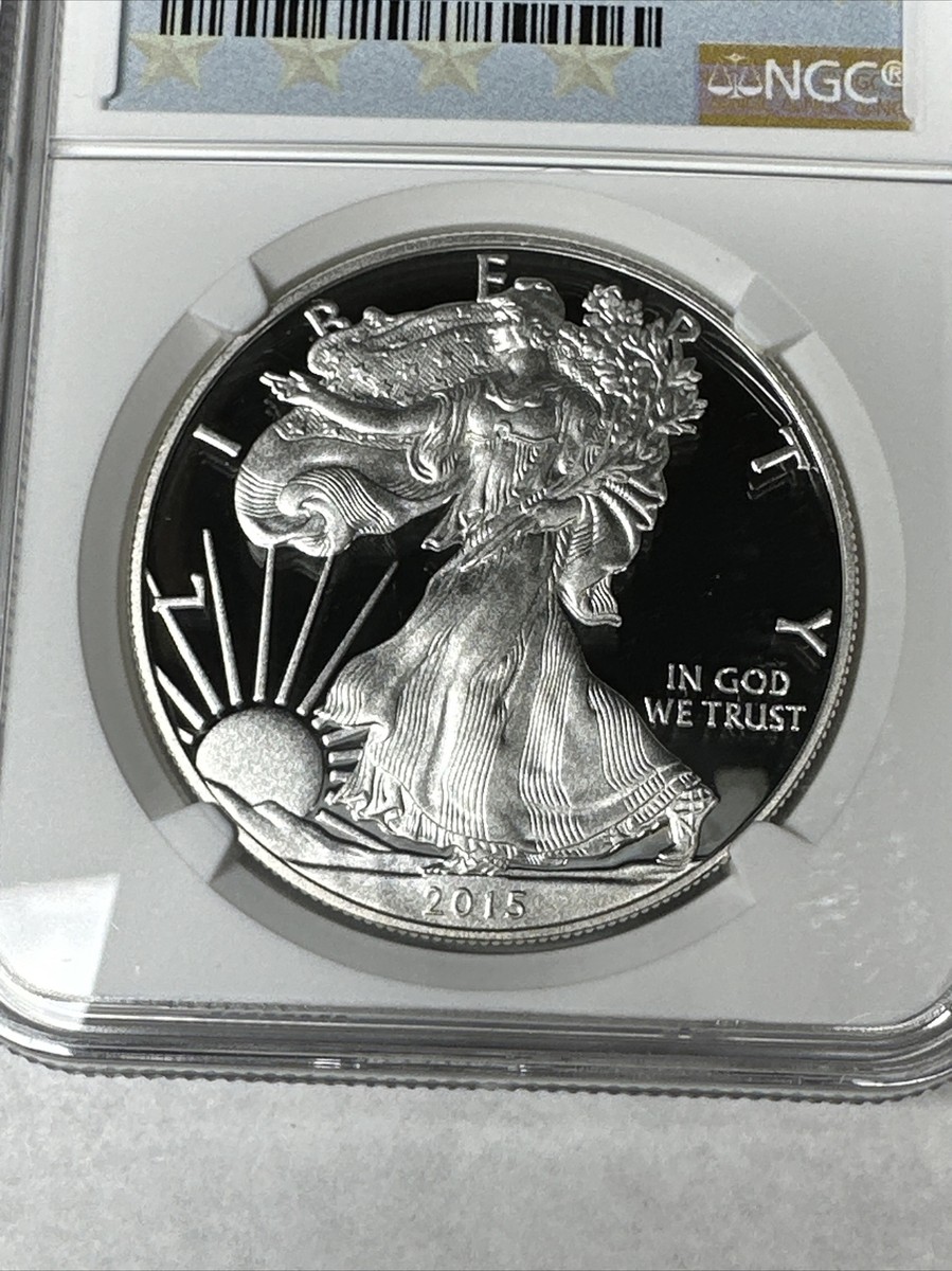 2015 W Silver Eagle $1 Congratulations Set NGC PF70 Ultra Cameo