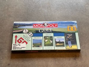 Golf Edition Monopoly | eBay