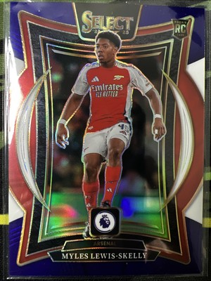 2024-25 Panini Select EPL MYLES LEWIS-SKELLY #31 Rookie Card Blue