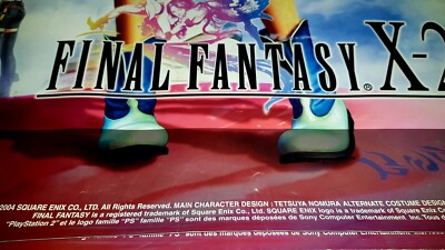 Final Fantasy X-2 PlayStation 2 Old Vintage Promo Store Official