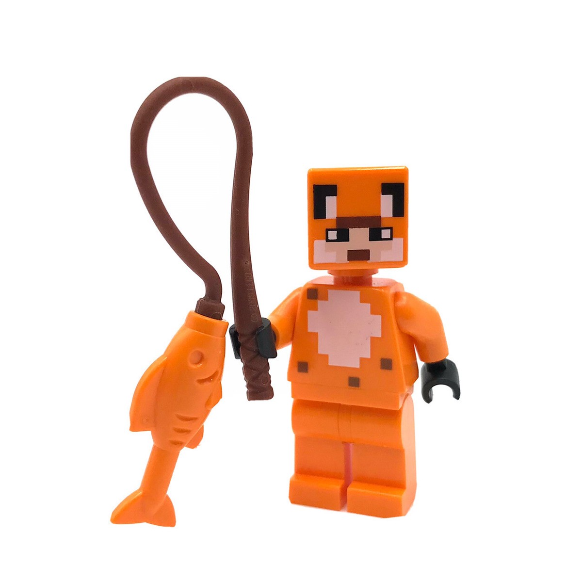 LEGO Fox Skin minifigure 21178 Minecraft mini figure Lodge | eBay