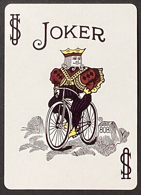 Joker Bicycle 808 Single Swap Wide Playing Card | eBay
