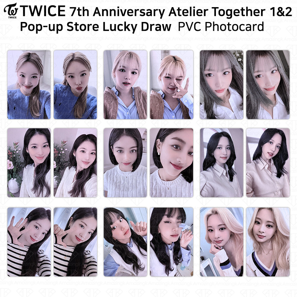 TWICE 7th Anniversary Atelier Together 1and2 Pop Up Store Lucky