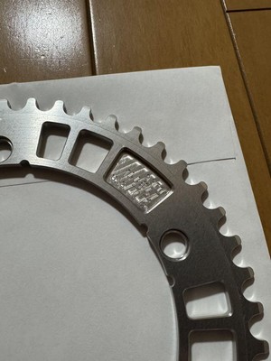 New Aarn Track Chainring - Silver/47T 144 | eBay